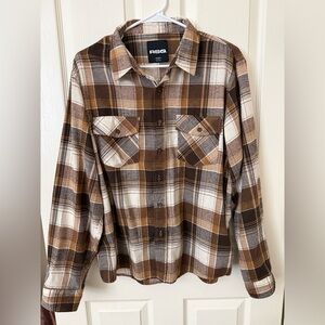 RSQ Men's Multi-Tone Plaid Shirt
